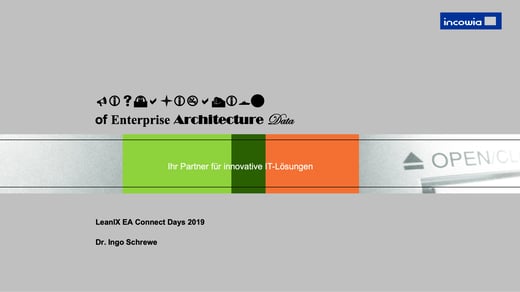 Visualization of Enterprise Architecture Data
