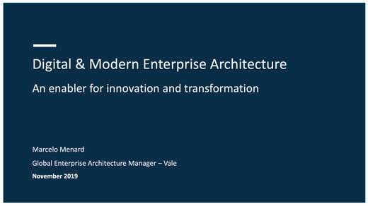 Digital & Modern Enterprise Architecture