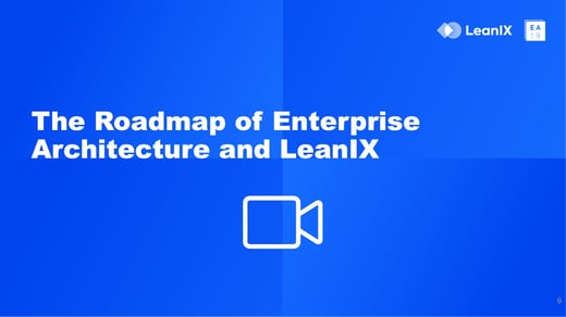 The Roadmap of Enterprise Architecture and LeanIX