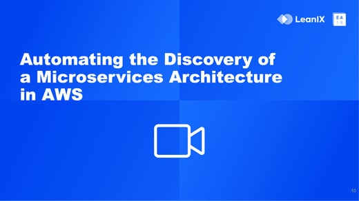 Automating the Discorvery of a Microservices Architecture in AWS