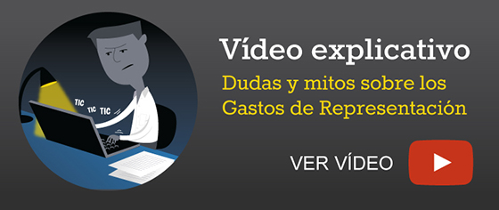 guía sobre gastos de representación