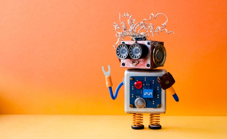 Small friendly robot