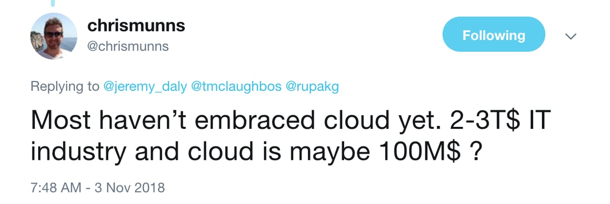 tweet-chris-munns-cloud-industry-size