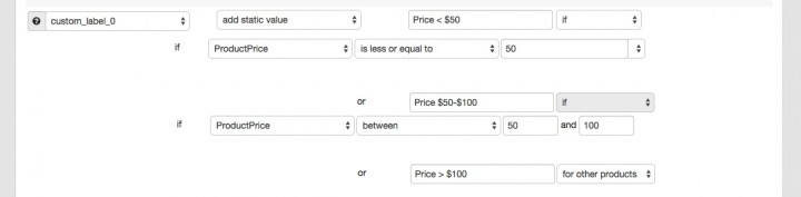 DFW Custom Label for Price