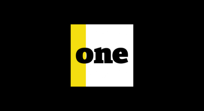 one