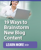 19 Ways to Brainstorm New Blog Content