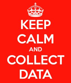 Keep Calm and Collect Data