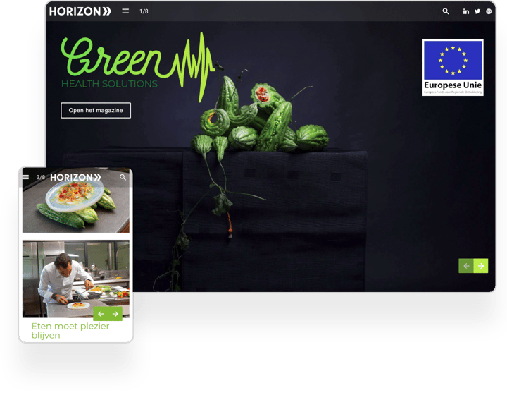 Examples of digital Interactive Magazines Foleon