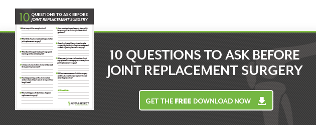 Joint Use Replacement Surgery