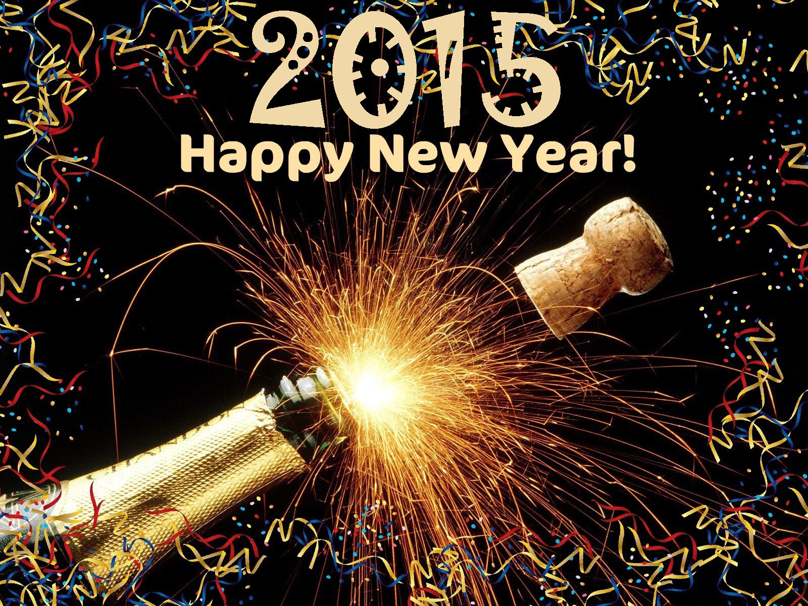 Happy New Year 2015 Wallpaper 3d 16