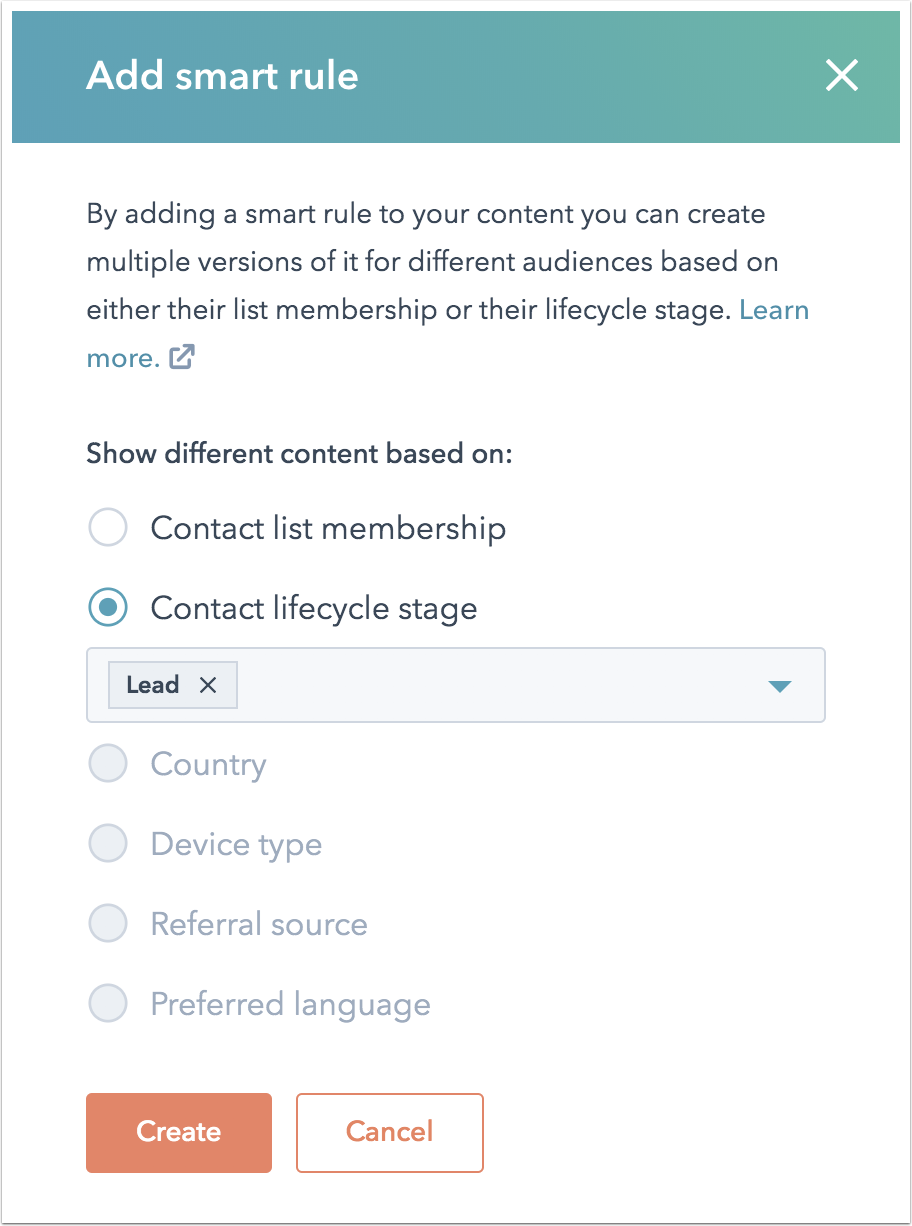 smart collection code list