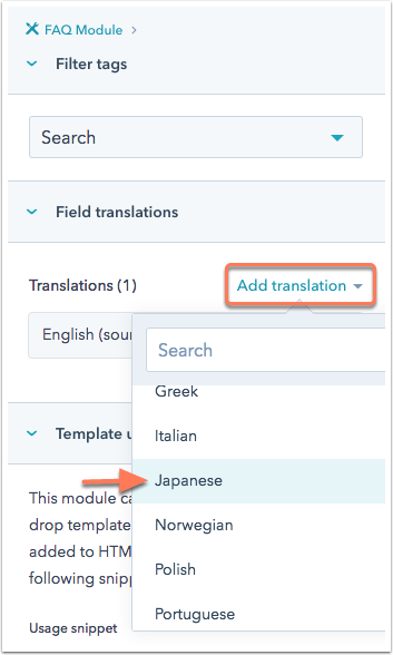 Create Translations Of Your Modules