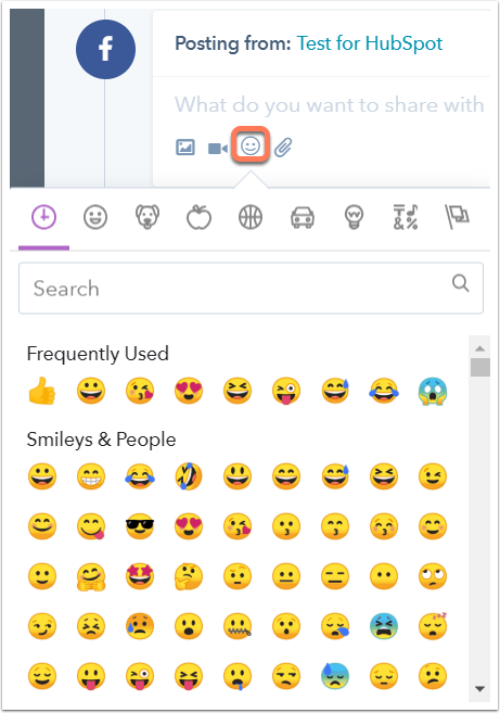 Create and publish social posts