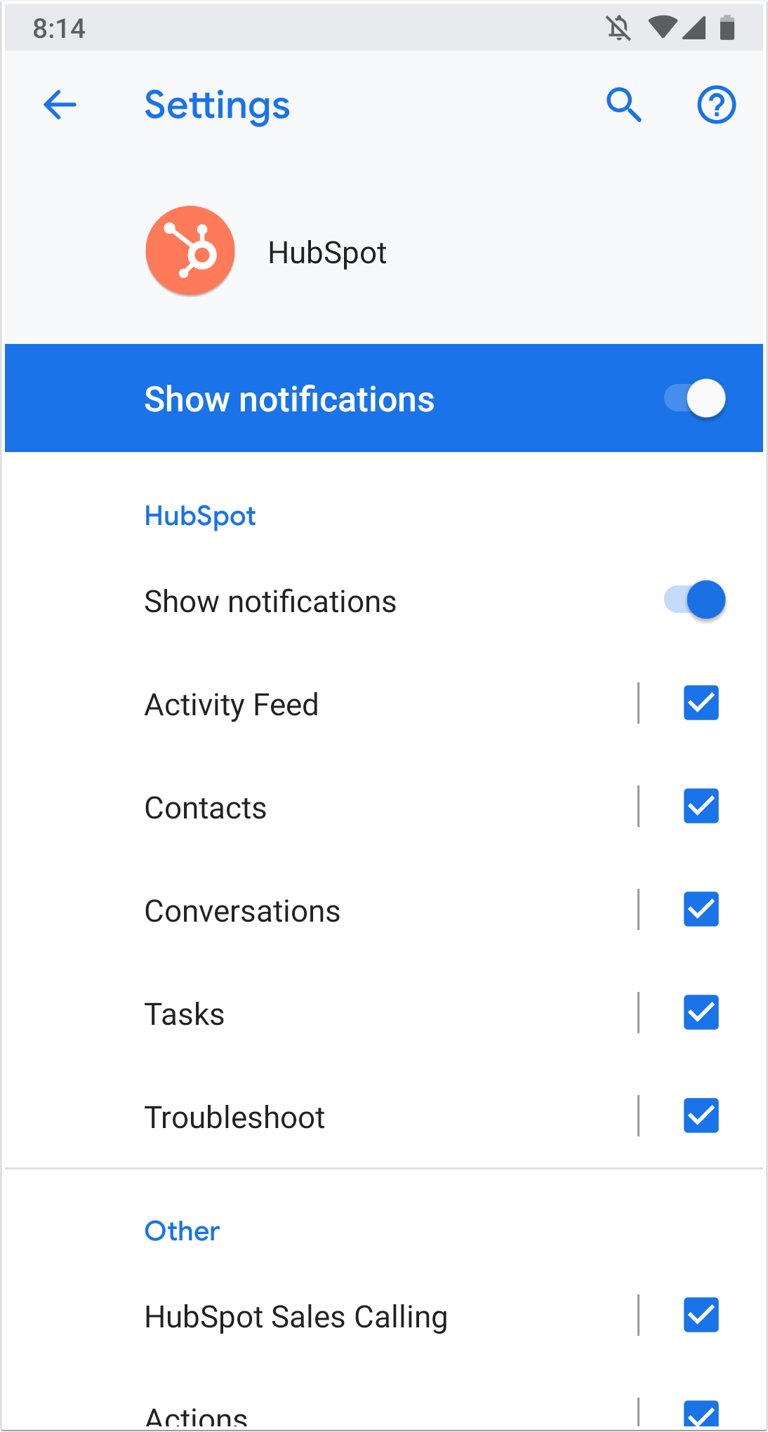 email notification sounds android