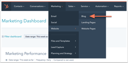 HubSpot Help article screenshot