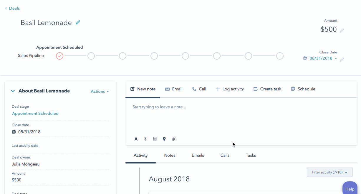 Track recurring revenue with revenue analytics
