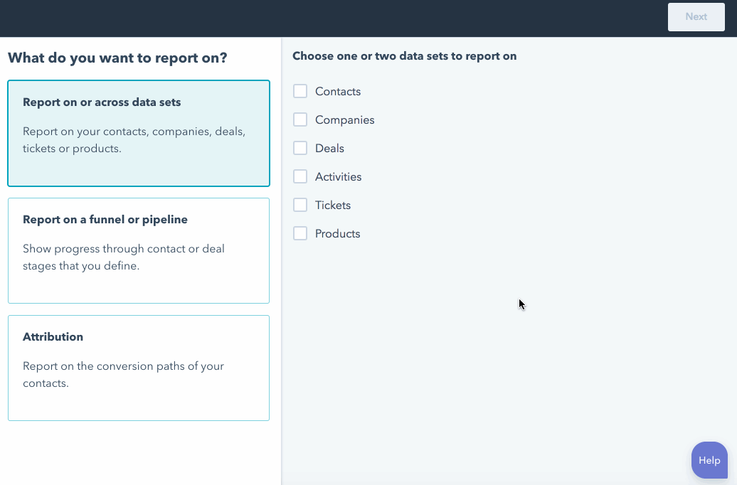 HubSpot Custom Reporting