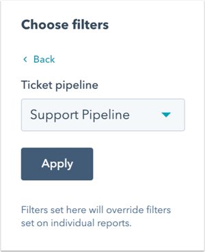 customize your dashboard settings