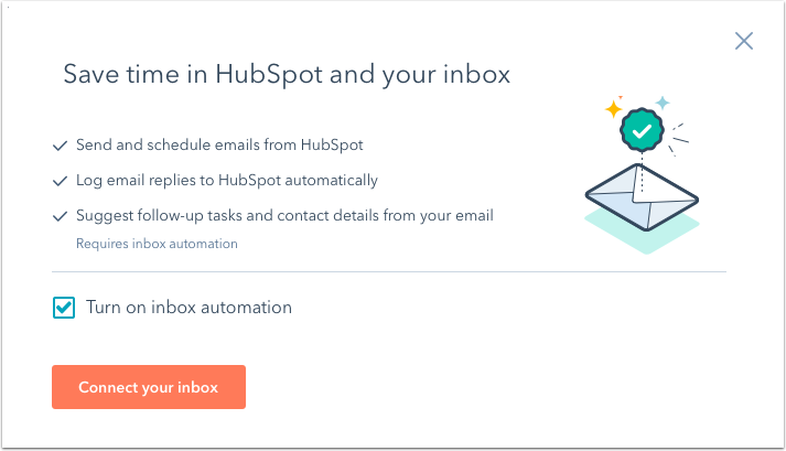 schedule email to send hubspot