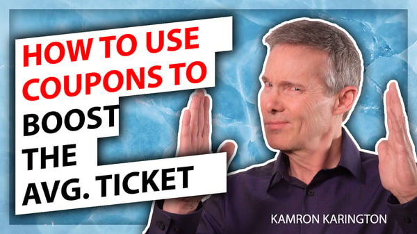 Increase the Average Ticket with Coupons that Up-Sell