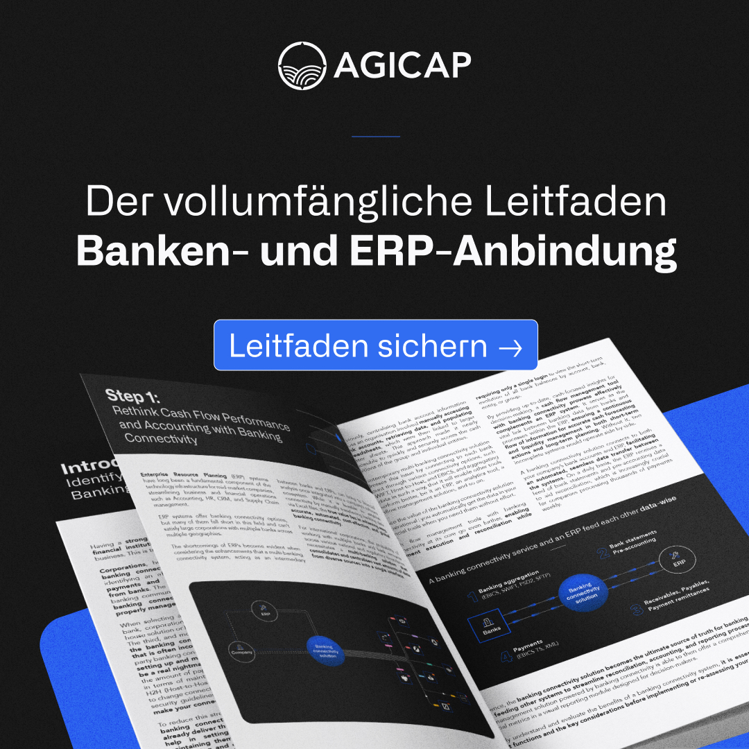 Sichern Sie sich den vollumfänglichen Leitfaden - Alles was sie zu Banken- und ERP-Anbindung wissen müssen