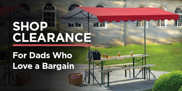 Shop Clearance - For Dad's Who Love a Bargain