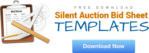 Editable Silent Auction Bid Sheet Template