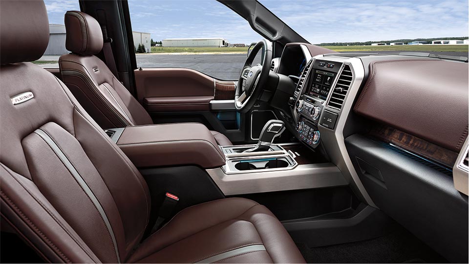 F-150 interior