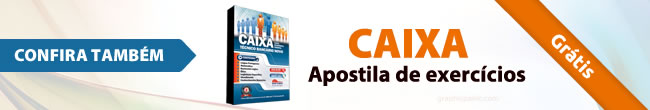 Apostila gratuita da CAIXA