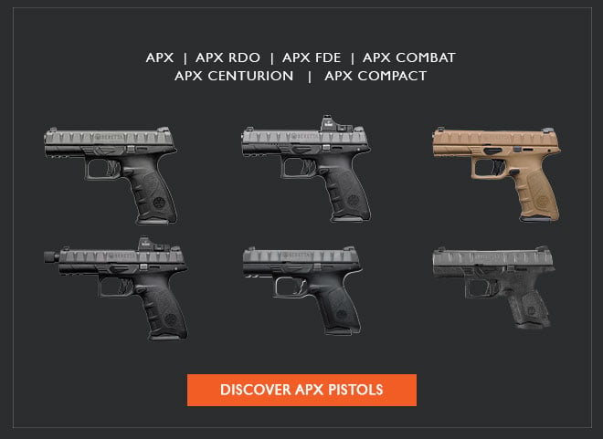 Discover APX Pistols