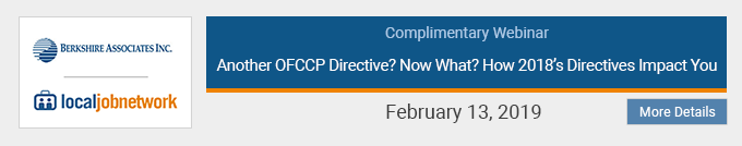 Another OFCCP Directive? Now What? How's 208 Directives Impact You