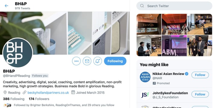 Using Twitter to build trust and brand awareness