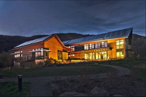 Walking Mountains Science Center LEED Platinum Certified Sustainability Vail
