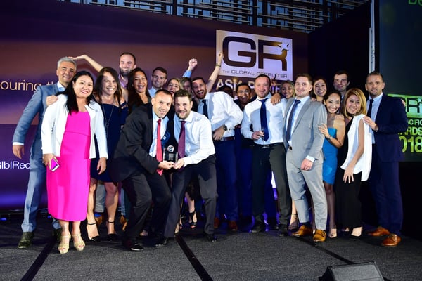 Winners at The Global Recruiter Asia Pacific Industry Awards 2018