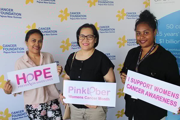 Airswift and PNG Cancer Foundation host Pink Ribbon Lunch
