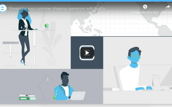 Container shipping management