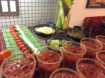 bloody mary garnishes