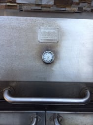 dirty and clean grill