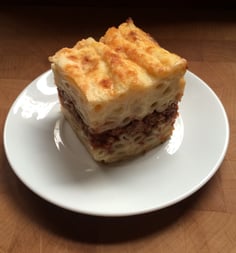 pastitsio finished