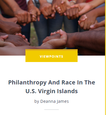 Philanthropy and Race image