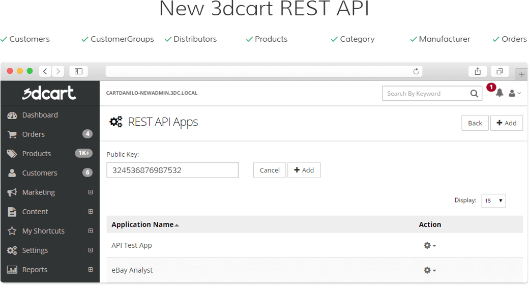 Api store