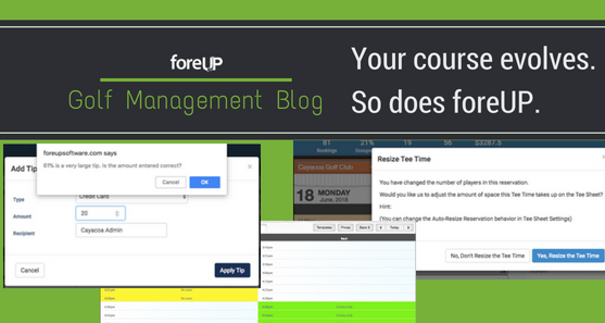 foreUP Evolves Blog Header