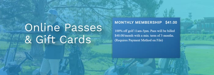 Passes and Gift Cards