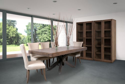 La table en bois massif: indémodable!
