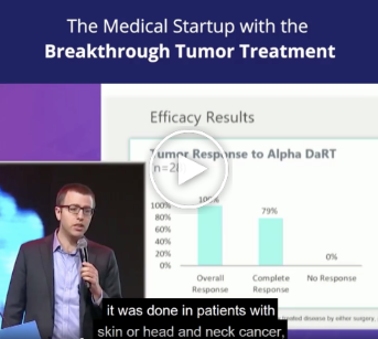 Alpha Tau tumor treatment