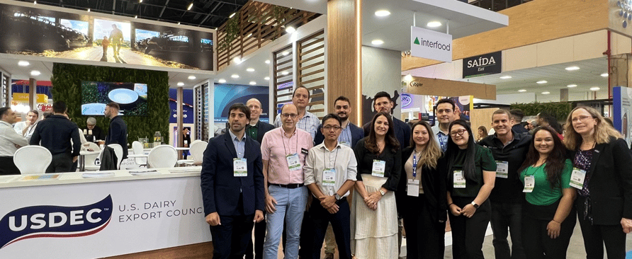 FISA member group photo at FISA booth