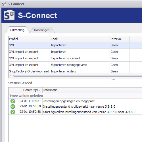 S Connect Xml Koppel Uw Xml Systeem n Snelstart