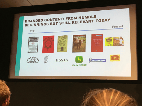 Branded Content: Humble beginnings