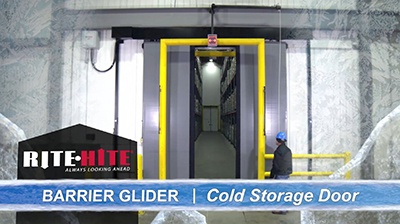 Barrier Glider Cold Storage Door