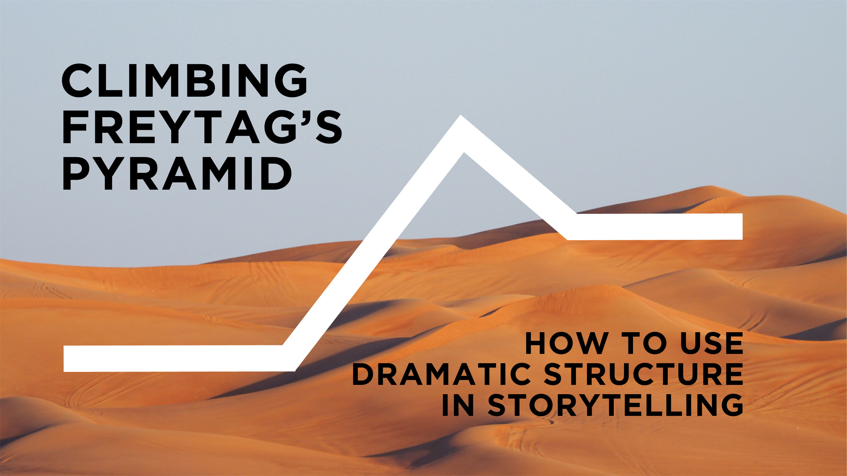 Climbing Freytag's Pyramid // How to Use Dramatic Structure in Storytelling